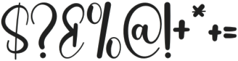 Sallout Regular otf (400) Font OTHER CHARS