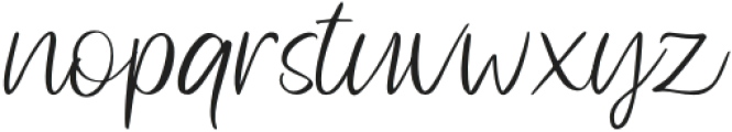 Sallvacia otf (400) Font LOWERCASE