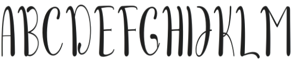 Sally Butter Sans Regular otf (400) Font LOWERCASE