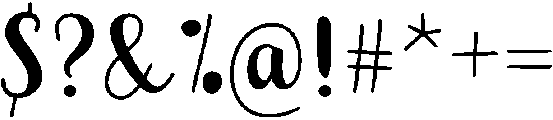 Salma otf (400) Font OTHER CHARS