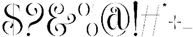 Salmon Regular otf (400) Font OTHER CHARS