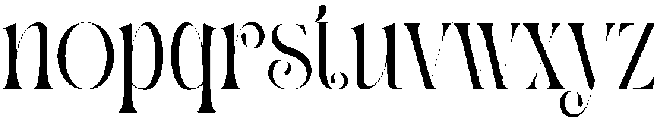 Salmon Regular otf (400) Font LOWERCASE
