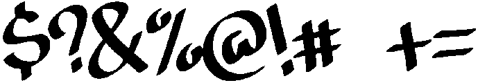 Salmon otf (400) Font OTHER CHARS