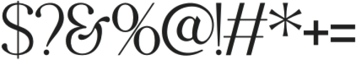 Salsify Regular otf (400) Font OTHER CHARS