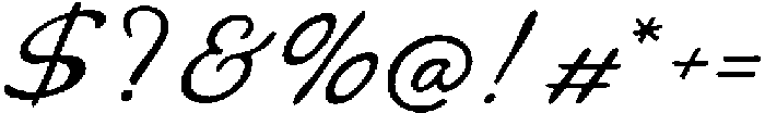 Salt Blue Script otf (400) Font OTHER CHARS