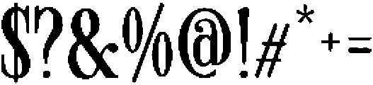 Salt Blue Serif otf (400) Font OTHER CHARS