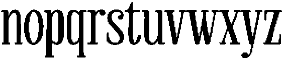Salt Blue Serif otf (400) Font LOWERCASE