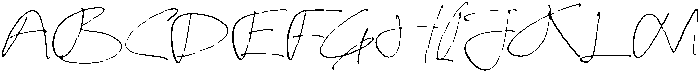 Salt Waves Italic otf (400) Font UPPERCASE