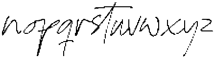 Salt Waves Italic otf (400) Font LOWERCASE
