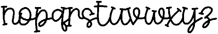 Salted Caramel Regular otf (400) Font LOWERCASE