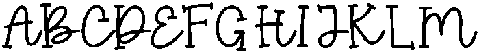 Salted Caramel Regular otf (400) Font UPPERCASE