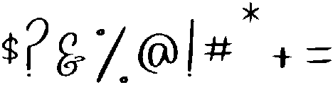 Salted Caramel otf (400) Font OTHER CHARS