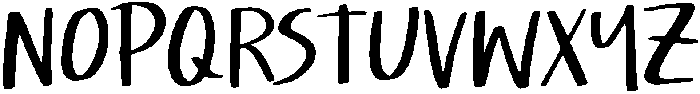 Salting otf (400) Font LOWERCASE