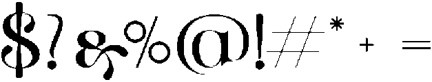Saltive Regular otf (400) Font OTHER CHARS