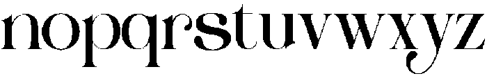 Saltive Regular otf (400) Font LOWERCASE