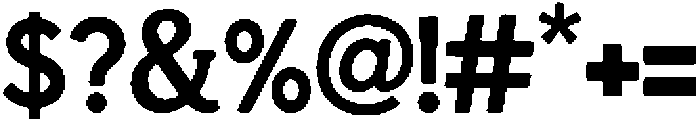 Saltwater Shorelines Font - Thick Regular otf (400) Font OTHER CHARS