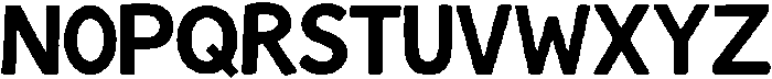 Saltwater Shorelines Font - Thick Regular otf (400) Font LOWERCASE