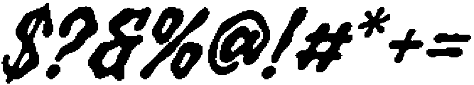 SaltySmileRegular otf (400) Font OTHER CHARS