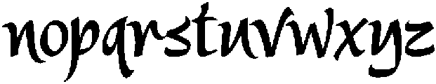 Saltza otf (400) Font LOWERCASE
