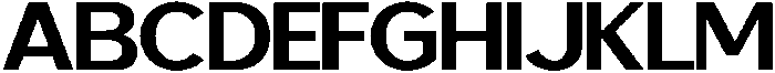 Saluna Black otf (900) Font UPPERCASE