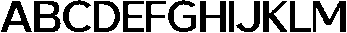 Saluna Bold otf (700) Font UPPERCASE