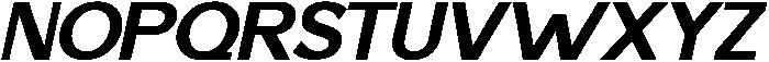 Saluna Italic Black otf (900) Font UPPERCASE