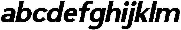 Saluna Italic Black otf (900) FONT