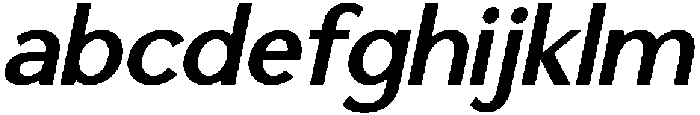 Saluna Italic Bold otf (700) FONT