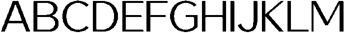 Saluna Light otf (300) Font UPPERCASE