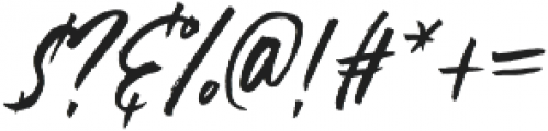 Saluti Script Three Italic ttf (400) Font OTHER CHARS