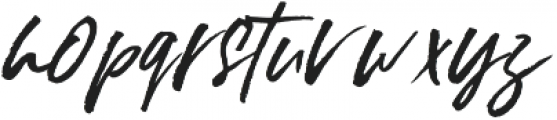 Saluti Script Two Italic ttf (400) Font LOWERCASE