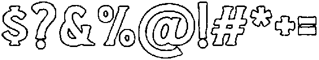 Salveation Serif otf (400) Font OTHER CHARS