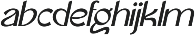 Salvia Rosmari Italic ttf (400) Font LOWERCASE