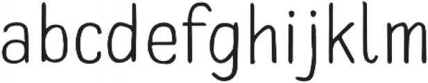 Salvia otf (400) Font LOWERCASE