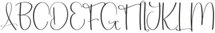 Samantha Autography Regular otf (400) Font UPPERCASE