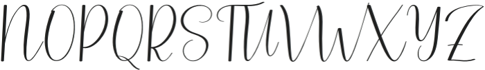 Samantha Handwriting Regular otf (400) Font UPPERCASE