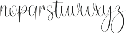 Samantha Holiday Regular otf (400) Font LOWERCASE