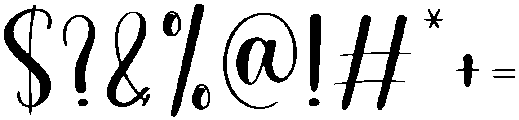Samantha Regular otf (400) Font OTHER CHARS