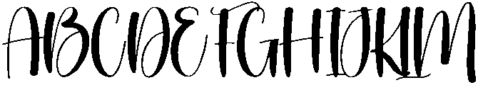 Samantha Regular otf (400) Font UPPERCASE