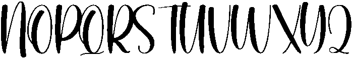 Samantha Regular otf (400) Font UPPERCASE