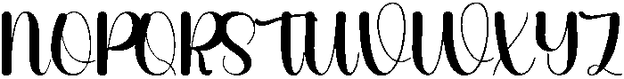 Samantha Regular otf (400) Font UPPERCASE