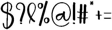 Samantha Regular otf (400) Font OTHER CHARS