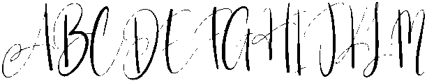 Samantha Regular otf (400) Font UPPERCASE