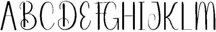 Samantha Regular otf (400) Font UPPERCASE