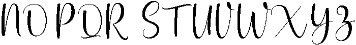 Samantha Regular otf (400) Font UPPERCASE