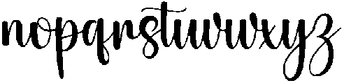 Samantha Regular otf (400) Font LOWERCASE