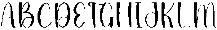 Samantha Regular otf (400) Font UPPERCASE