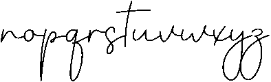 Samantha Regular otf (400) Font LOWERCASE