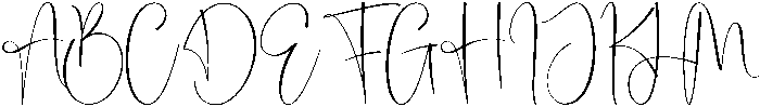 Samantha Signature Regular otf (400) Font UPPERCASE