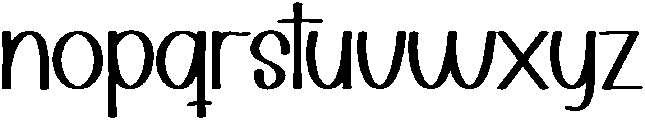 Samantha Signature Regular otf (400) Font LOWERCASE